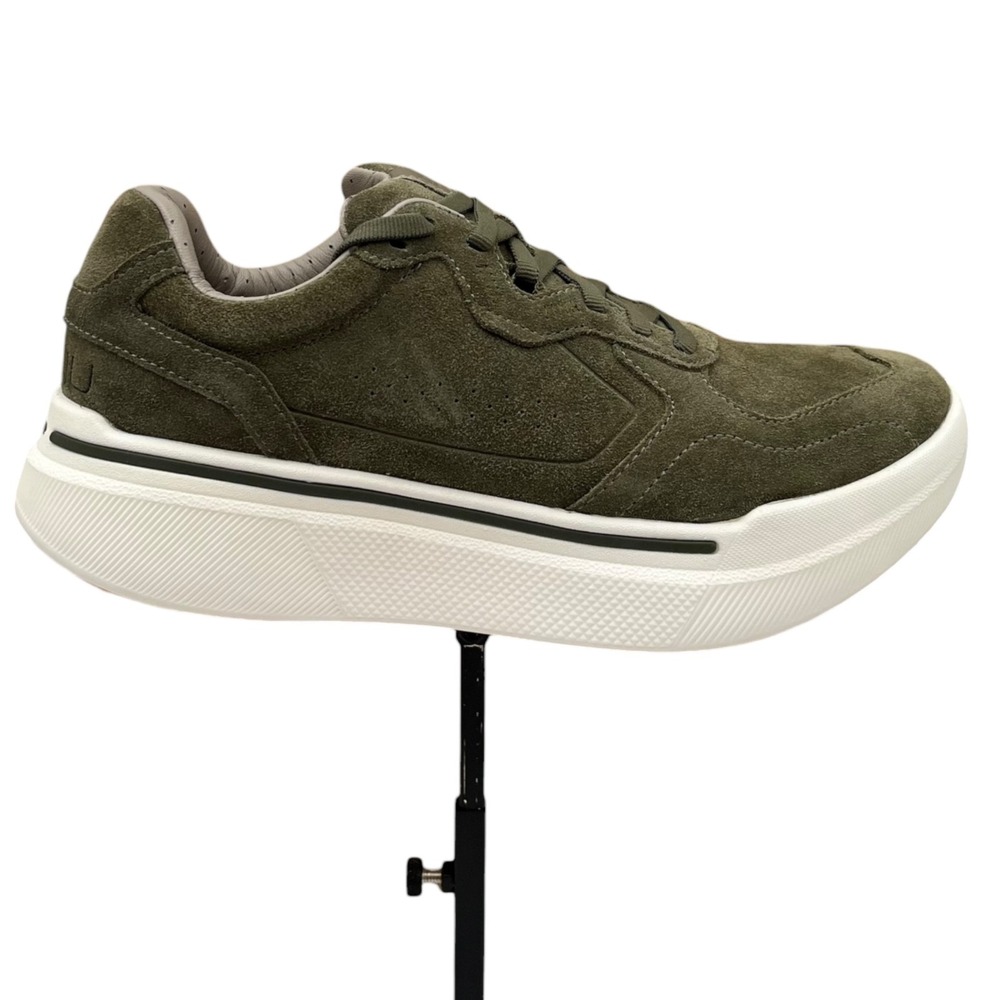 Ahnu Women's Sequence 1.1 Suede Lifestyle Casual Sneakers Size 7.5 Burnt Olive